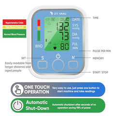 BP Monitor Fully Automatic Blood Pressure Machine to Check Digital Accurate Level for Home Monitoring Device with Talking Function,Large Display + Cuff Kit Best Accurate Apparatus Measurement