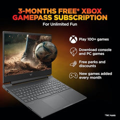 HP Victus, AMD Ryzen 7 260, 8GB RTX 5050 Gaming Laptop,(24GB DDR5,1TB SSD) 144Hz,IPS,300 nits,15.6'(39.6cm) FHD, Win11,M365 Basic(1 year) Office24, Mica Silver, 2.29kg, RGB, Enhanced cooling, fb3185AX