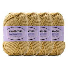 Vardhman Cotton Plus Cotton Acrylic Super Bulky Yarn 16 Ply | Pack-1