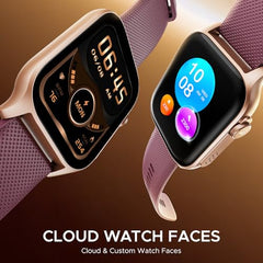 boAt Ultima Ember smartwatch with 1.96” AMOLED Display, AOD, Personalized Fitness Nudges, Functional Crown,100+ Sports Modes, Create Your Own Watchface, smartwatch for man and Woman (Steel Black)