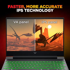 HP Smartchoice Victus, 14th Gen Intel Core i5-14450HX, 6GB RTX 3050, 24GB DDR5(Upgradeable) 512GB SSD, 144Hz, 300 nits, 15.6''/39.6cm, Win11, Office 24, Mica Silver, 2.3kg, fa2303/15tx, Gaming Laptop