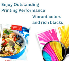 Print Page BT-D60BK & 5000 Premium Refill Ink Compatible for Printers T220, T420, T520, T820, T920, T510, T910, T710, T4000W, T4500W, T300W, T800W,T700 (4 Color Combo) (Black - 100ml, CYM - 50ml Each)