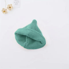 SYGA Baby Winter hat Baby Woolen Knitted Unisex Hat -Green (6-18 Month)