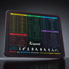 Laptell Gaming Mouse Pad with Smooth Fabric Surface & Non-Slip Rubber Base | Waterproof Washable Mat for Laptop, Desktop & Gaming Mouse | High-Speed Tracking, Portable Design – Retro 90s