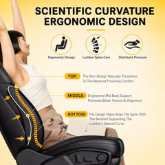 Grin Health Mini Back Support Cushion for Lumbar Support & Back Pain Relief, Backrest for Car Seat, Lower Back Cushion for Office Chair, Driving, Travel Backrest Pillow