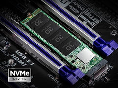 Transcend 128GB SSD NVMe PCIe Gen3 x4 110S, Solid State Drive, M.2 2280, Sequential Read/Write up to 1,500/550 MB/s - TS128GMTE110S