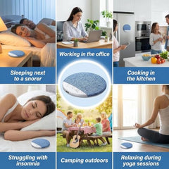 Pillow Speaker for Sleeping, Mini Bluetooth Under Pillow Speaker with White Noise & 30/60/90 Min Timer, Slim Wireless Sleep Music Speaker with USB-C Port for Bedtime Audio