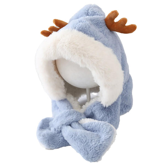 SYGA Baby Winter Beanie Hat Animal Shaped Warm Cap(2-6 Year) SkyBlue