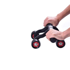 SYGA Ab Wheel Fitness Equipment - 3/4 Wheels Innovative Ergonomic Abdominal Roller Carving System - Home Gym Boxing Exercise Workout Equipment