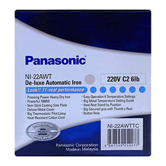 Panasonic HEAVY WEIGHT IRON 22AWT, 1000 watts, Stainless Steel