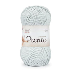 Ganga Acrowools Picnic is 100% Cotton and Crochet Yarn. Pack of 3 Balls - 50Gm Each Shade No - PIC015, Sterling Red