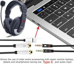 Storite 3.5mm Jack 1 Male to 2 Female Stereo Headphone Y Splitter Black