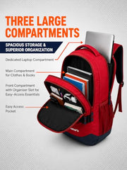 Lunar's Bingo - 48 L Laptop Bags | Laptop backpack for men | Laptop bag 15.6 inch | School bags | College bag for boys | Office backpack for men | Travel backpack with 1 Year Warranty
