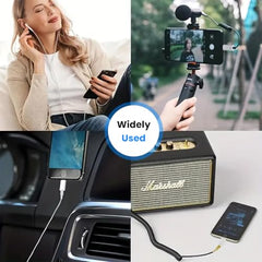 Verilux® 2 in 1 Audio Adapter USB C and Light to 3.5mm Jack Converter
