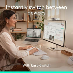 Logitech Signature Comfort Plus M850 L Wireless Mouse, Bluetooth Mouse with Palm Cushion, Silent Clicks, 24-Month Battery, Customizable Buttons, for Windows, Mac, iPad - Graphite