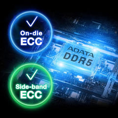 ADATA 64GB DDR5 5600MT/s ECC Registered Memory (R-DIMM) – Server & Workstation RAM for Intel Xeon W-2400/W-3400 & AMD Threadripper PRO 7000WX – AD5R560064G40-SHYA