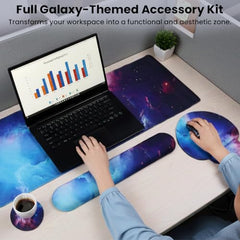 TECPHILE Mouse Pad Wrist Support with Massage Design, Ergonomic Dog Paw Mouse Mat, Pain Relief Memory Foam, Anti-Slip PU Base, Cushion Mousepad Wrist Rest for Gaming, Home, Office, Laptop, Computer