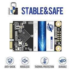Dogfish 256GB SSD for MacBook Air A1369 A1370, Solid State Drive Capacity Upgrade for 2010 2011 MacBook Air A1370(EMC 2393/2471), A1369(EMC 2392/2469) (OS Pre-Installed)