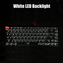 Keychron K3 Version 2, 75% Layout 84 Keys Ultra-Slim Wireless Bluetooth/USB Wired Mechanical Keyboard with White Backlit, Hot-Swappable Low-Profile Keychron Optical Brown Switch for Mac Windows
