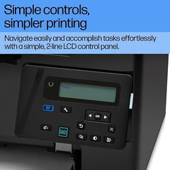 Printer Laser Jet Pro M126NW All in One B&W Printer for Home Print, Copy, & Scan, Affordable, Compact, Easy Mobile Printing Free Data Cable.