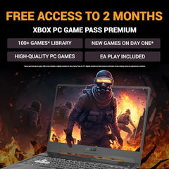 ASUS TUF Gaming A15, Gaming Laptop, AMD Ryzen 7 155, RTX 3050 GPU (16GB/512GB/39.62 cms (15.6) FHD/Windows 11 Home) FA506NCG-HN443W