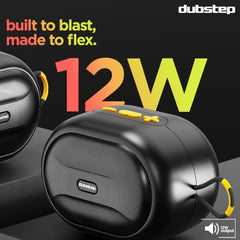 Dubstep Pop 600 Wireless Speaker, 15 Hrs Playtime, 52mm Driver, TWS Pairing, 6W Output Bluetooth Speakers (Grey)