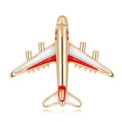 SYGA Brooch Pin Fashion Crystal Rhinestone Jewellery Pin Vintage Clothing Accessories Decoration Aircraft Fashion Brooches for Women- S63