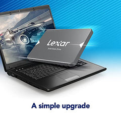 Lexar NQ100 2.5" SATA III 6Gb/s Internal SSD 256GB, SSD Hard Drive Up to 550MB/s Reading, Internal SSD SATA for Laptop, Desktop, PC