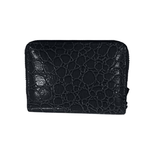 SYGA Women's Fashion Wallet, Double Zipper with Card Slots and Coin Pouch(Black)