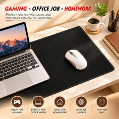 Storite 900x400x2mm Extended Gaming Mouse Pad, Desk Mat, Black | Stitched Embroidery Edges, Water Resistance Coating, Natural Non Slippery Rubber Base, For Laptop/Computer