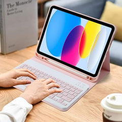 TRENDING Wireless Keyboard and Mouse Combo with Rechargeable Battery | Slim Compact Keyboard & Ergonomic Mouse | Bluetooth / 2.4GHz Wireless | Long Battery Life | Silent Typing & Clicking (Black)