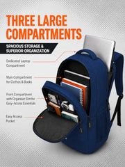Lunar's Bingo - 48 L Laptop Bags | Laptop backpack for men | Laptop bag 15.6 inch | School bags | College bag for boys | Office backpack for men | Travel backpack with 1 Year Warranty