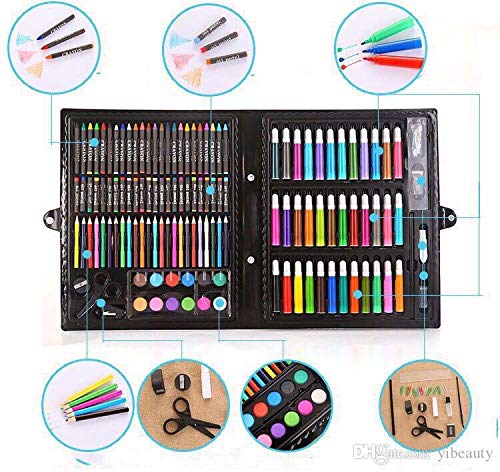 SYGA 150 colors, children's paint brush, highlighters, deluxe set, paint brush, drawing tools, office stationary art supplies