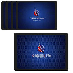 GAMERKING 256GB M.2 2260 SSD, SATA III 6Gb/s, High Performance Internal Solid State Drive for Desktop & Laptop