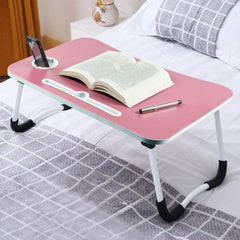YAJNAS Adjustable Lap Desk with Aluminum Frame, Powder Coated Finish, White, for Study, Work, or Presentations