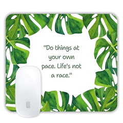 TURTLEWINGS | Mousepad |Aesthetic Strawberry Mousepad – 22x18 cm, 3mm Thick | Abstract Design Non-Slip Rubber Base | Office, Study & Gaming Use | Premium Smooth Surface 2 (Design 08)