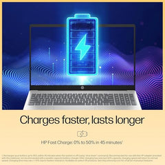 HP 15 Laptop, AMD Ryzen 7 7730U (16GB DDR4,512GB SSD) Anti-Glare, Micro-Edge,15.6''/39.6cm, FHD, Win11, M365 Basic(1yr),Office Home24,Silver,1.59kg,FHD Camera w/Privacy Shutter, Backlit KB, fc0761AU