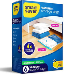 Smart Saver Vacuum Pump for Packing, Electric Pump for Vaccum Storage Bags, Portable Plastic Vacuum Bag Pump for Compression Comforter, Clothing (Storage Bag Not Included)