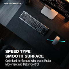 TURTLEWINGS F1 Car on Racetrack Design Mouse Pad