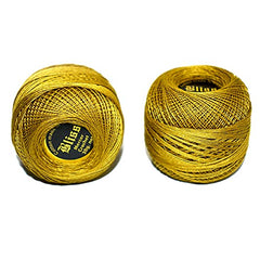 Dhruv Crafts Crochet Cotton Thread Yarn for Cross Stitch, Knitting, Embroidery & Craft Projects, Mercer Crochet Thread Ball, Shade B25 Red, 20 Gram, 0.5 MM Thickness, Sewing & DIY Supplies
