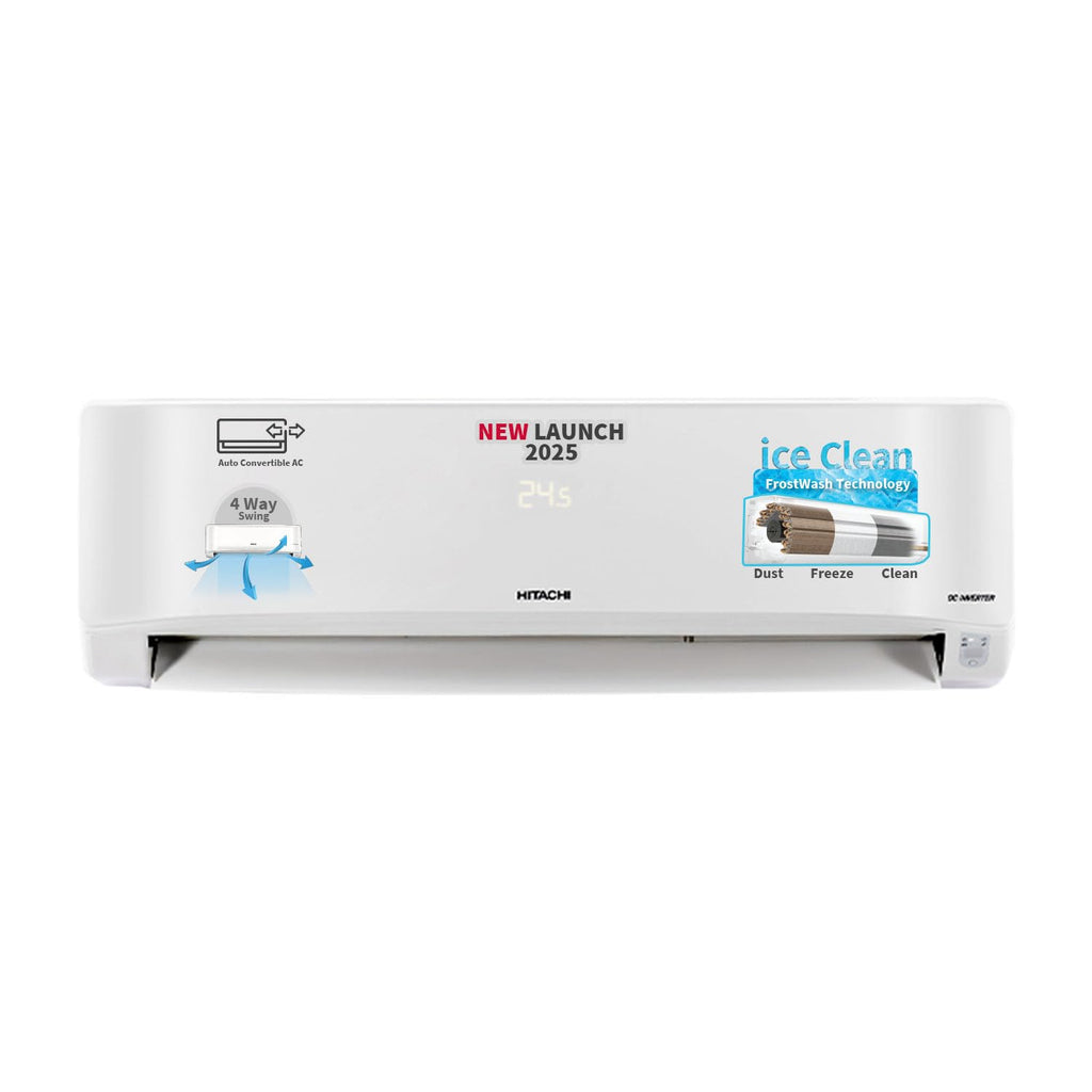 Hitachi 1.5 Ton Class 5 Star Xpandable+ Inverter Split AC (100