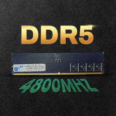 EVM 16GB DDR5 Desktop RAM Memory | 4800MHz | PC5-38400 | Long-DIMM | 288-Pin | CL19 | 1.1V Low Voltage | High Speed Performance | Intel & AMD Compatible | 10 Year Warranty (EVMT16G4800U88P)