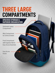 Lunar's Bingo - 48 L Laptop Bags | Laptop backpack for men | Laptop bag 15.6 inch | School bags | College bag for boys | Office backpack for men | Travel backpack with 1 Year Warranty