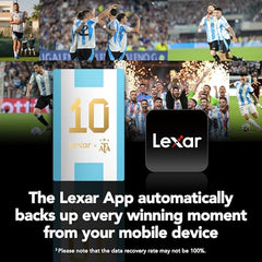 Lexar 1TB SL500 Portable SSD, Up to 2000MB/s, Compatible w/Type-C Laptops, iPhone 15/16, Smartphones, Tablets, PS5, Xbox, USB 3.2 Gen 2x2, Slim & Lightweight, External SSD, Black (LSL500X001T-RNBNU)