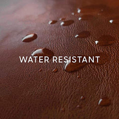 DailyObjects Large Premium Vegan Leather Desk Mat|Anti-Skid|Anti-Slip|85*45cm|Reversible Desk spread Turf Desk/Laptop Mat for Work from Home/Office/Gaming- Extended mouse pad and keyboard desk pad-Tan