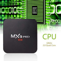 MANYCAST® Mini PC with DDR3 2 GB RAM 16 GB ROM, Android 10.0, RK3318 Quad-Core 64bit Cortex-A53, WiFi 2.4 Ghz,