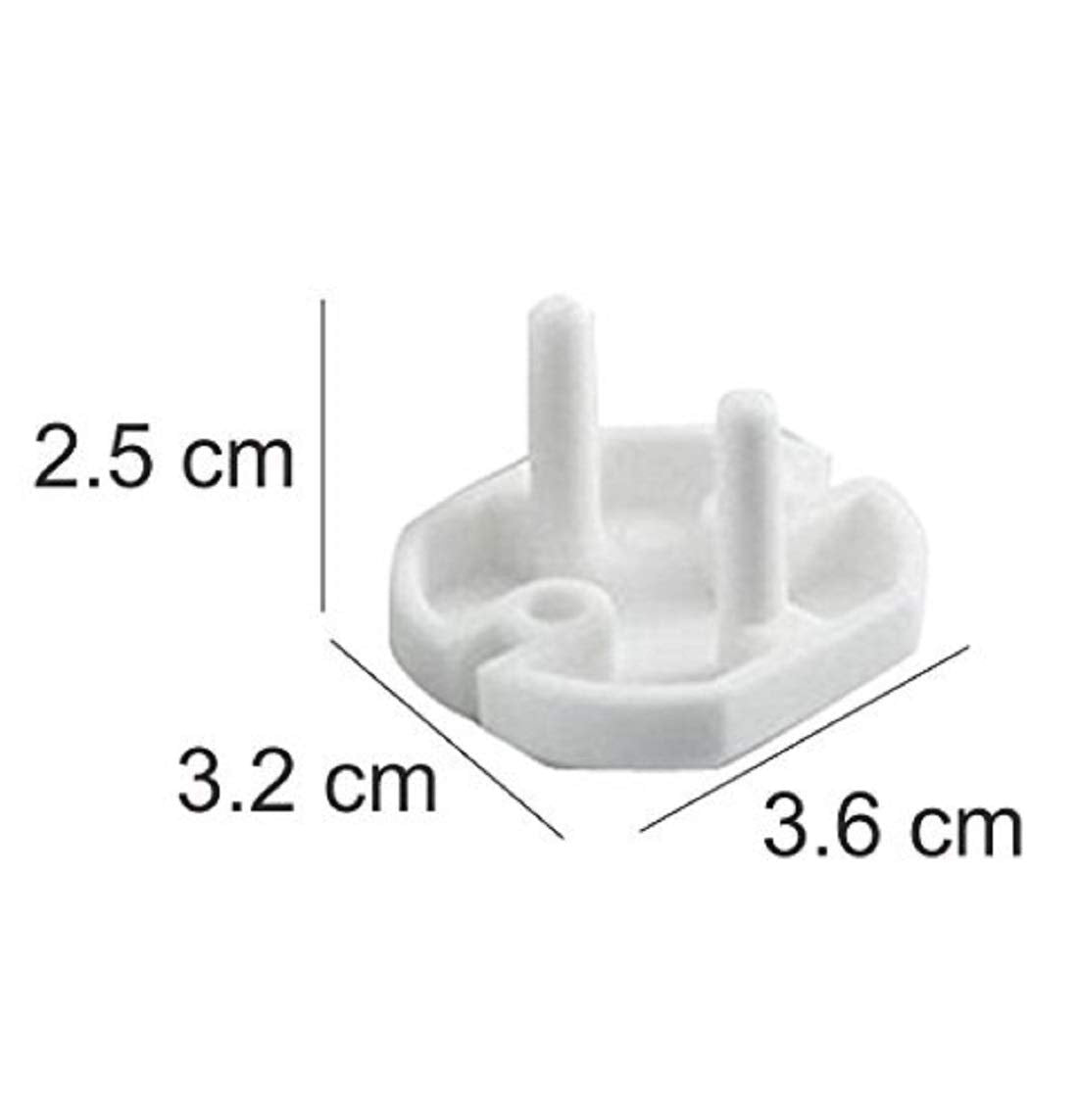 SYGA (12 Units) Electrical Socket Cover for Indian Plug Point for Baby Safety Proofing