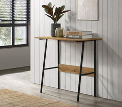 DeckUp Eden Home Engineered Wood Study Table and Office Desk (White, Matte Finish)