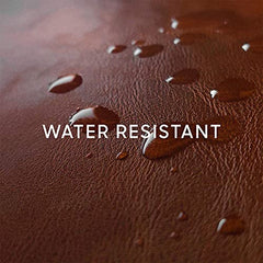 DailyObjects Large Premium Vegan Leather Desk Mat|Anti-Skid|Anti-Slip|85*45cm|Reversible Desk spread Turf Desk/Laptop Mat for Work from Home/Office/Gaming- Extended mouse pad and keyboard desk pad-Tan