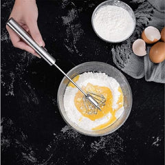 Hand Blender – 9 Inch Stainless Steel Automatic Hand Blender for Kitchen | Lassi & Butter Milk Maker | Egg Beater & Mixer for Juices, Shakes, Coffee Froth, Everyday Cooking (Silver)